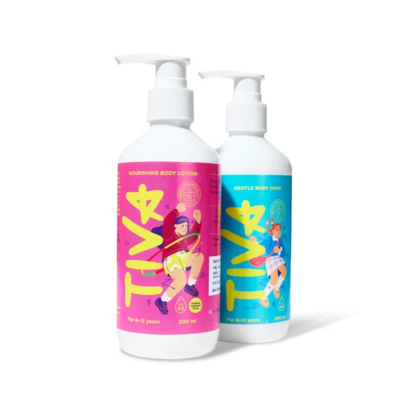 TIVA Body Wash 300ml & Body Lotion 300ml