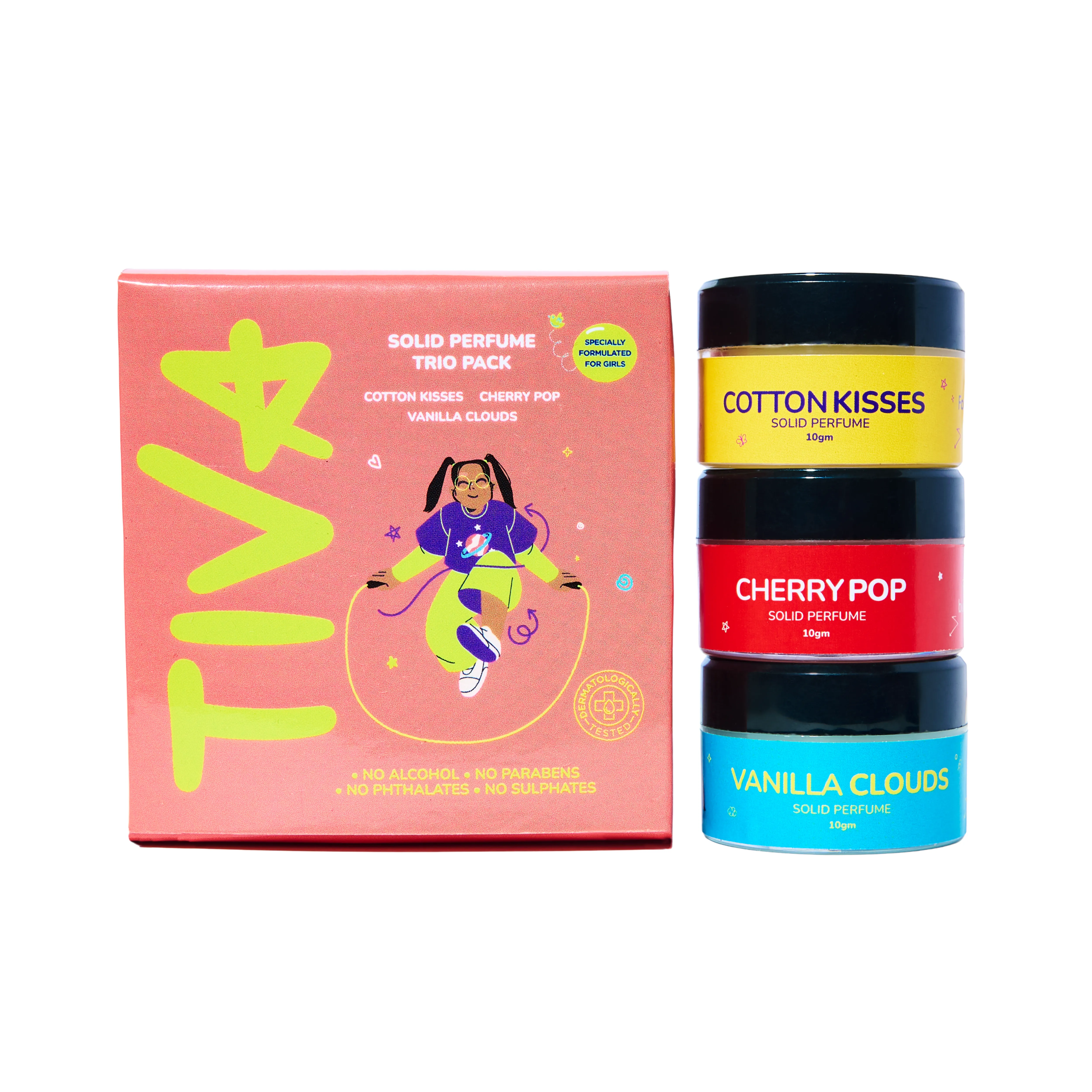 TIVA Solid Perfume (Pack of 3)