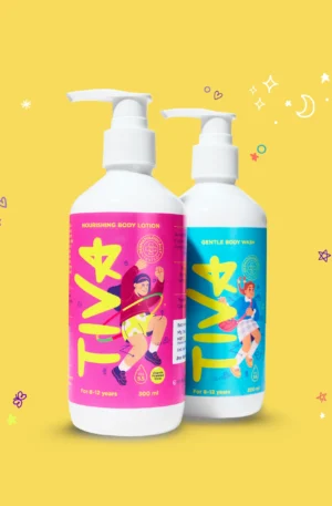 TIVA Body Wash 300ml & Body Lotion 300ml
