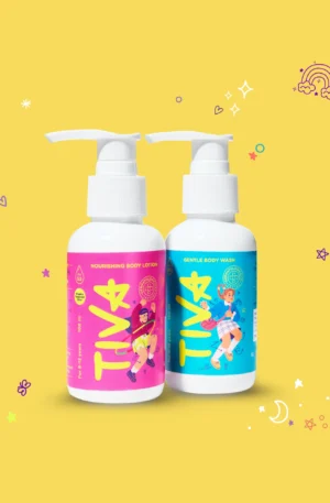 TIVA Body Lotion 100ml & Body Wash 100ml