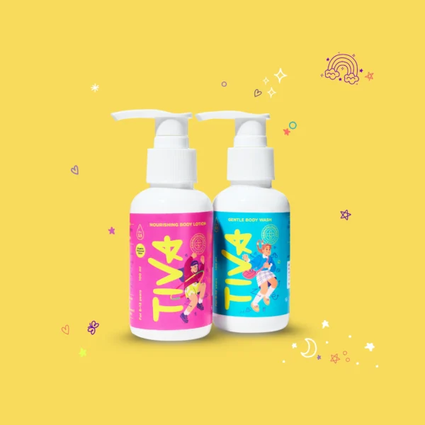 TIVA Body Lotion 100ml & Body Wash 100ml