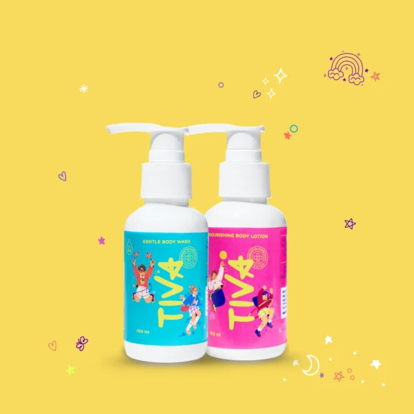 TIVA Body Wash 100ml & Body Lotion 100ml